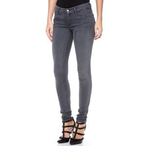 Koral Soft Gray Skinny Jeans